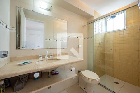 Banheiro da Suíte de apartamento para alugar com 1 quarto, 38m² em Vila Mascote, São Paulo