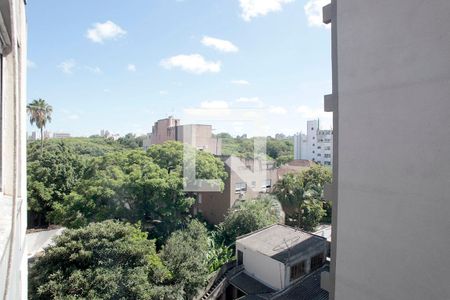 Sala Vista de apartamento à venda com 1 quarto, 47m² em Farroupilha, Porto Alegre