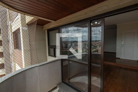 Varanda Sala de Estar/Jantar de apartamento à venda com 3 quartos, 121m² em Bosque, Campinas