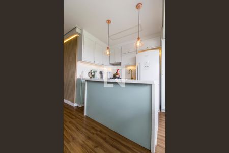 Apartamento à venda com 70m², 2 quartos e 2 vagasDetalhe da cozinha