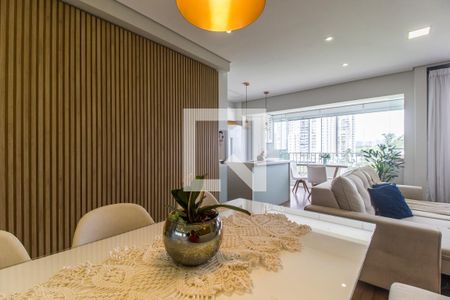 Sala de Jantar de apartamento à venda com 2 quartos, 70m² em Alphaville Empresarial, Barueri