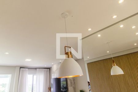 Detalhe Sala de apartamento à venda com 2 quartos, 70m² em Alphaville Empresarial, Barueri