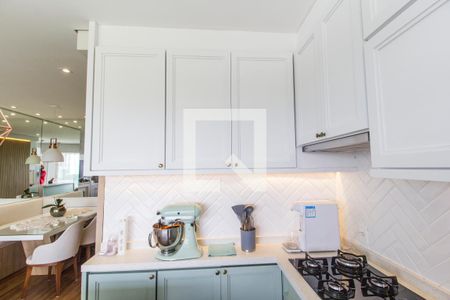 Apartamento à venda com 70m², 2 quartos e 2 vagasDetalhe da cozinha