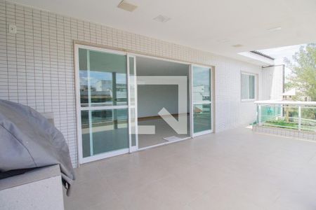 Varanda da Sala de apartamento à venda com 3 quartos, 400m² em Recreio dos Bandeirantes, Rio de Janeiro