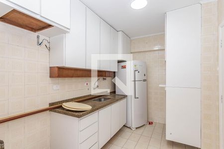 Cozinha de apartamento para alugar com 1 quarto, 46m² em Aclimação, São Paulo