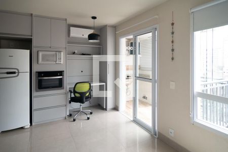 Cozinha  de kitnet/studio à venda com 1 quarto, 25m² em Bela Vista, São Paulo
