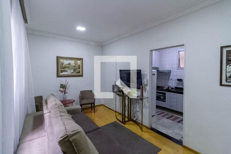 Sala  de apartamento à venda com 2 quartos, 55m² em Ouro Preto, Belo Horizonte