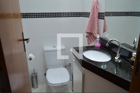 Lavabo da Sala de casa à venda com 2 quartos, 85m² em Morro do Confisco, Contagem