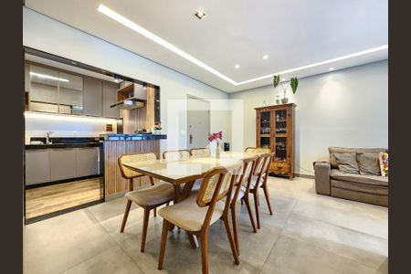 Sala - cozinha americana de apartamento à venda com 4 quartos, 115m² em Buritis, Belo Horizonte