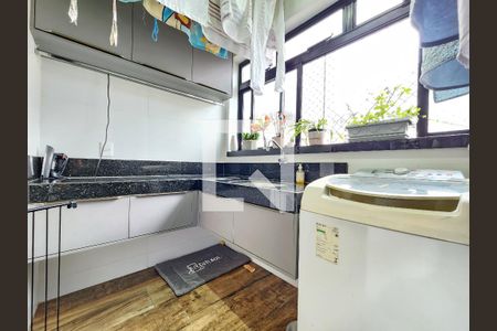 Área de Serviço de apartamento à venda com 4 quartos, 115m² em Buritis, Belo Horizonte