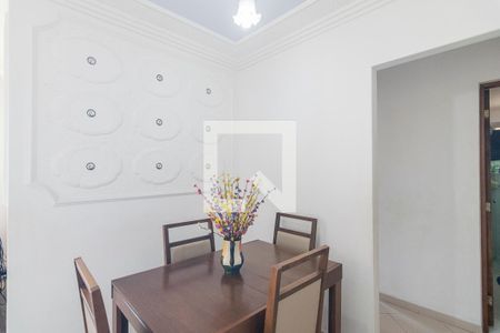 Sala de Jantar de apartamento à venda com 2 quartos, 53m² em Vila Alzira, Santo André