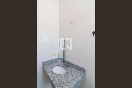 Banheiro da Suite de apartamento à venda com 2 quartos, 87m² em Vila Vitória, Santo André