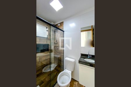 Banheiro de kitnet/studio à venda com 1 quarto, 30m² em Vila Diva (zona Leste), São Paulo