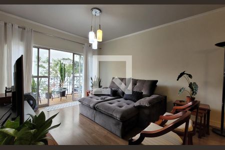 Sala de apartamento à venda com 3 quartos, 130m² em Jardim, Santo André