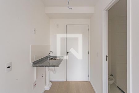 Cozinha de kitnet/studio à venda com 1 quarto, 18m² em Vila Moraes, São Paulo
