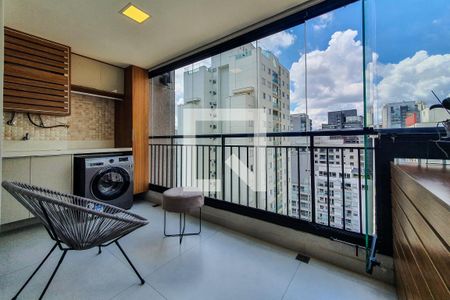 varanda de apartamento à venda com 2 quartos, 58m² em Vila Mariana, São Paulo