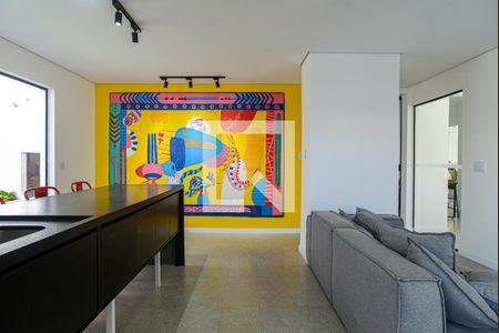 Apartamento para alugar com 32m², 1 quarto e sem vagaÁrea comum - Área de convivência