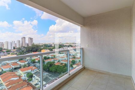Varanda da Sala de apartamento para alugar com 1 quarto, 49m² em Jardim Aeroporto, São Paulo