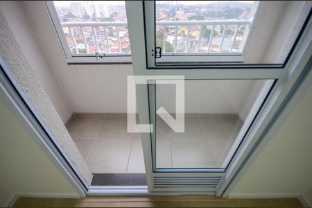Sala - Sacada de kitnet/studio para alugar com 1 quarto, 59m² em Vila Mangalot, São Paulo