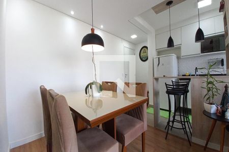 Sala de Jantar de apartamento para alugar com 2 quartos, 47m² em Jardim Ipaussurama, Campinas