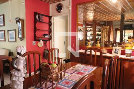 Sala Estar e Jantar de casa à venda com 5 quartos, 430m² em Morro do Espelho, São Leopoldo