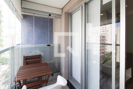 Studio para alugar com 26m², 1 quarto e 1 vagavaranda