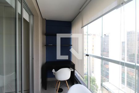 Studio para alugar com 26m², 1 quarto e 1 vagavaranda