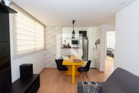Sala de apartamento à venda com 2 quartos, 50m² em Novo Recanto, Contagem