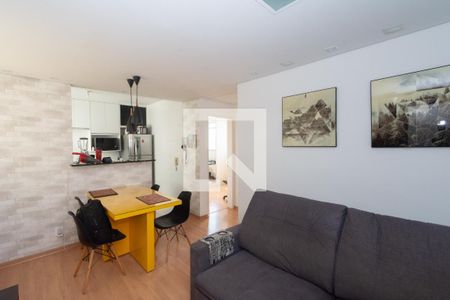 Sala de apartamento à venda com 2 quartos, 50m² em Novo Recanto, Contagem