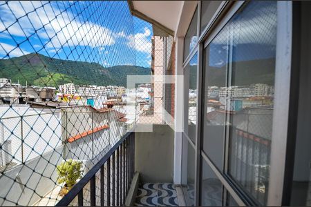 Varanda da Sala de apartamento à venda com 2 quartos, 75m² em Tijuca, Rio de Janeiro