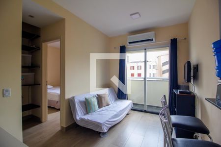 Sala  de apartamento para alugar com 1 quarto, 38m² em Campos Elíseos, São Paulo