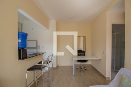 Sala  de apartamento para alugar com 1 quarto, 38m² em Campos Elíseos, São Paulo