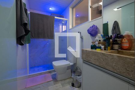 Banheiro da Suíte de apartamento para alugar com 1 quarto, 45m² em Pituba, Salvador
