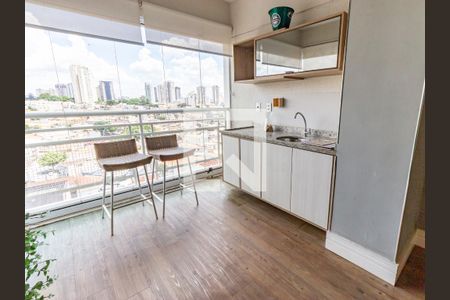Varanda de apartamento à venda com 2 quartos, 90m² em Vila Oratório, São Paulo