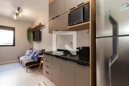 Studio à venda com 24m², 1 quarto e sem vagaCozinha