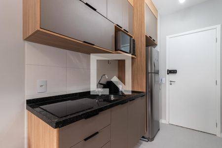 Cozinha de kitnet/studio à venda com 1 quarto, 24m² em Vila Olímpia, São Paulo