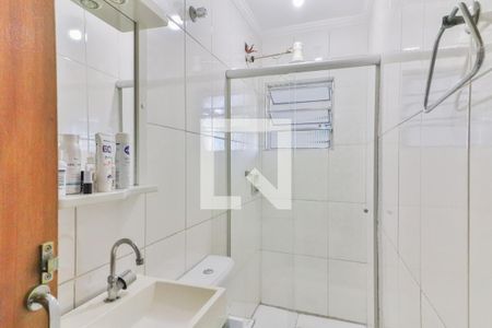 Casa para alugar com 70m², 2 quartos e 1 vaga Casa para alugar com 70m², 2 quartos e 1 vagaBanheiro Social