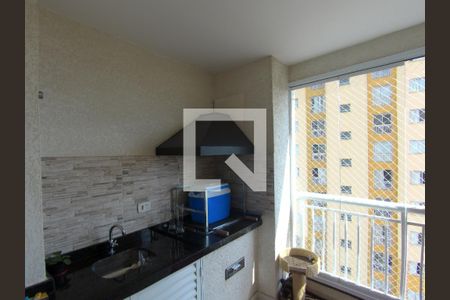 Varanda da Sala de apartamento à venda com 3 quartos, 77m² em Jardim Sao Judas Tadeu, Guarulhos