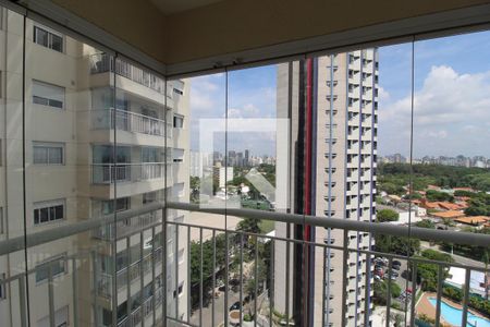 Vista da Varanda de apartamento para alugar com 1 quarto, 75m² em Indianópolis, São Paulo