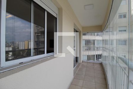 Varanda da Sala de apartamento para alugar com 1 quarto, 75m² em Indianópolis, São Paulo