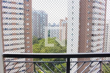 Vista da Varanda de apartamento para alugar com 2 quartos, 70m² em Vila Andrade, São Paulo