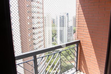 Varanda da Sala de apartamento para alugar com 2 quartos, 70m² em Vila Andrade, São Paulo