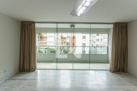 Varanda da Sala de apartamento à venda com 4 quartos, 115m² em Santo Antônio, Belo Horizonte