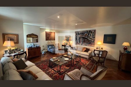Sala de estar de casa à venda com 5 quartos, 362m² em Jardim Paulista, São Paulo