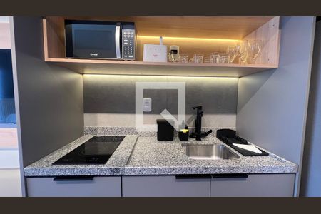 Studio à venda com 28m², 1 quarto e sem vagaCozinha - Armários