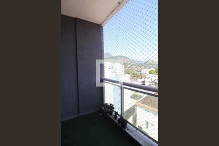 Varanda da Sala de apartamento para alugar com 4 quartos, 120m² em Freguesia (jacarepaguá), Rio de Janeiro