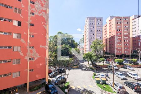 Vista da sala de apartamento para alugar com 2 quartos, 52m² em Demarchi, São Bernardo do Campo