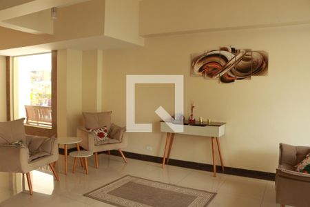 Apartamento à venda com 70m², 3 quartos e 2 vagasHall social