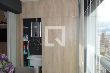 Varanda de kitnet/studio para alugar com 1 quarto, 38m² em Vila Mariana, São Paulo