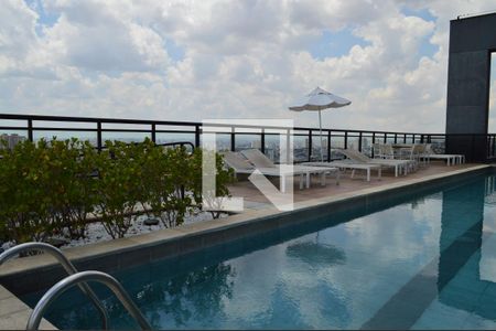 Studio para alugar com 38m², 1 quarto e 1 vagaPiscina